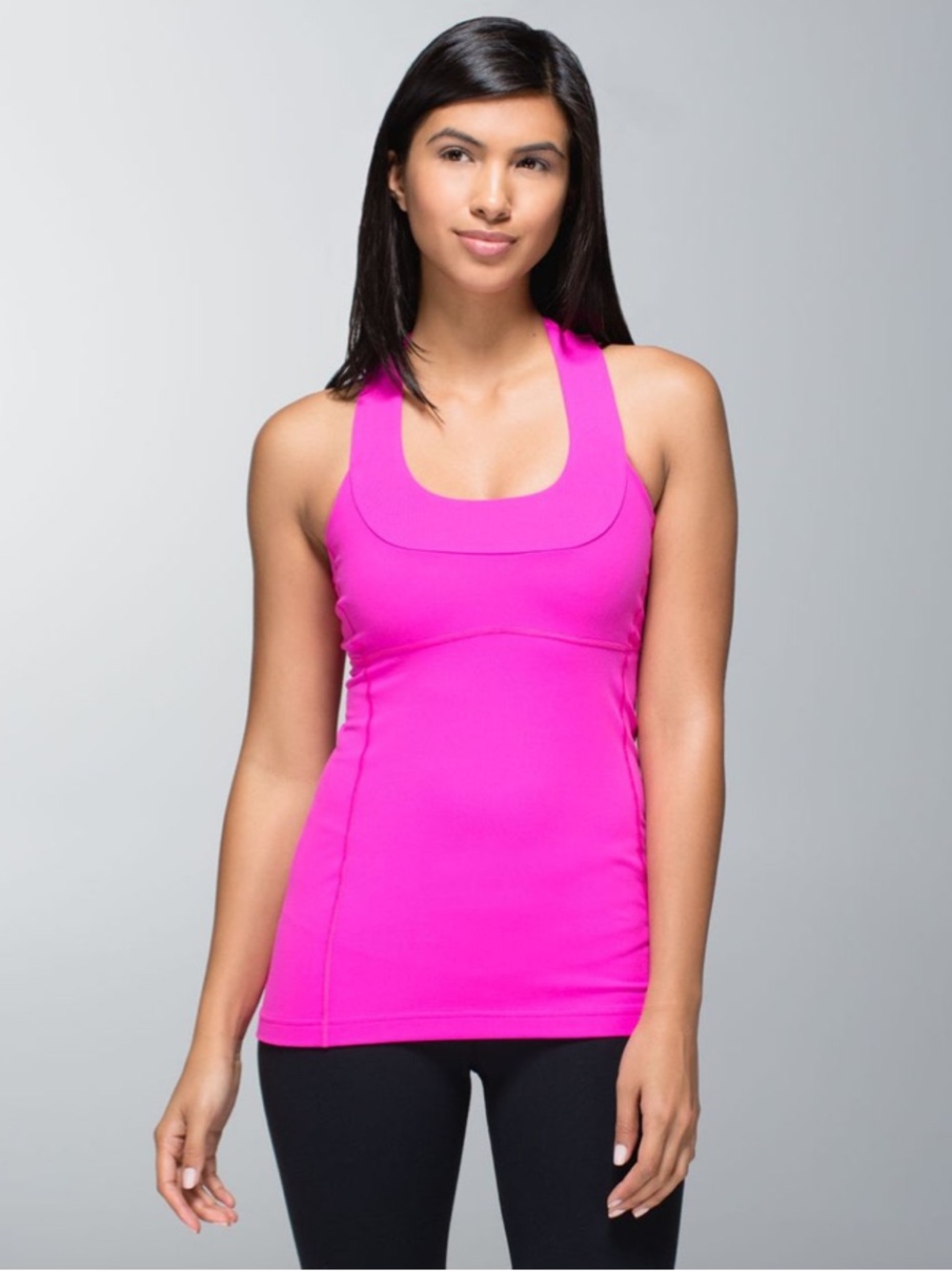Lululemon Scoop Neck Tank Luon In Paris Perfection
